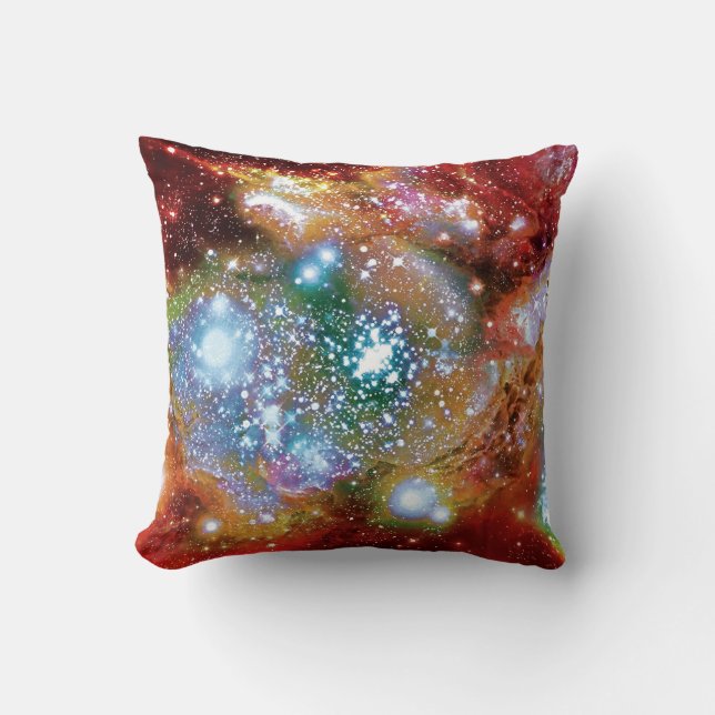 Coussin Amas d'étoiles Lynx Arc Starbirth Impression d'art (Recto)