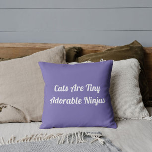 Coussin Amateur d'animaux Moderne DIY Citation drôle de ch