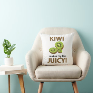 Coussin Amateur de kiwi Kiwi