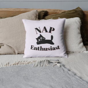 Coussin Amateur de sieste de chat mignon