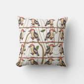 Coussin Amateurs de pic-bois Imprimer (Recto)