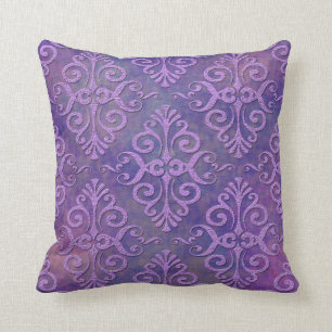 Coussin Amateurs de violet deux tonalités Lavande pourpre 
