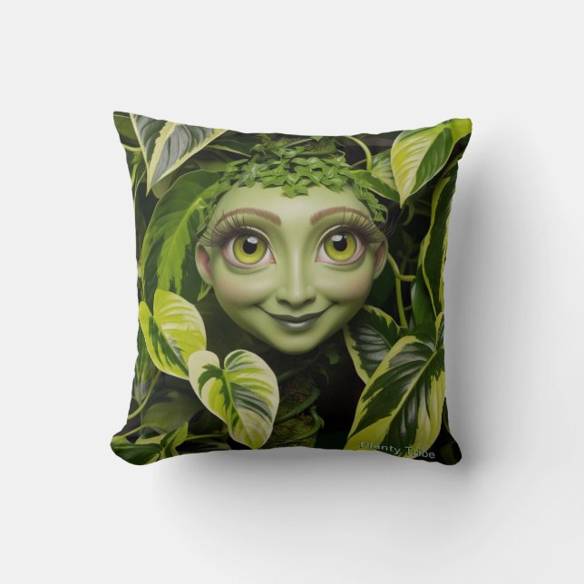 Coussin Amateurs plantes Lancer l'oreiller (Recto)