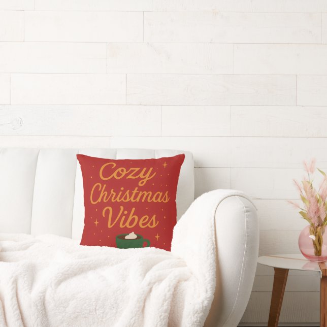 Coussin Ambiance de Noël Cosy (Canapé)