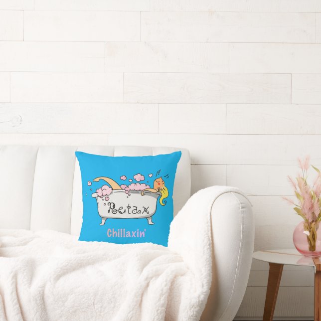 Coussin Ambiance Décontractée – Baignoire de Relaxation (Canapé)
