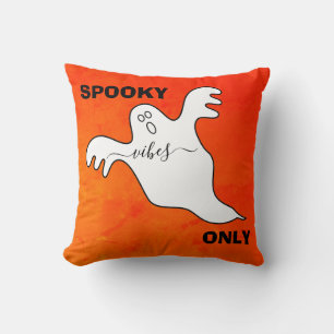 Coussin Ambiance SPÉCIALEMENT ÉTRANGE Fantôme Halloween Or