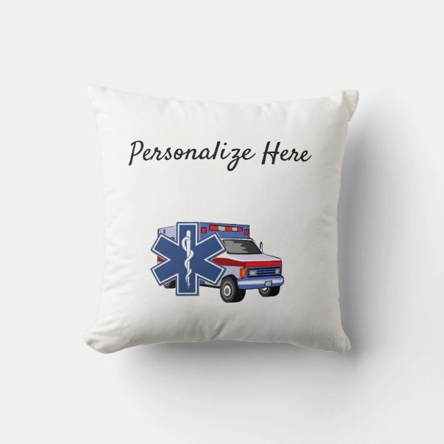 Coussin Ambulance de l'infirmier SME EMT (Recto)