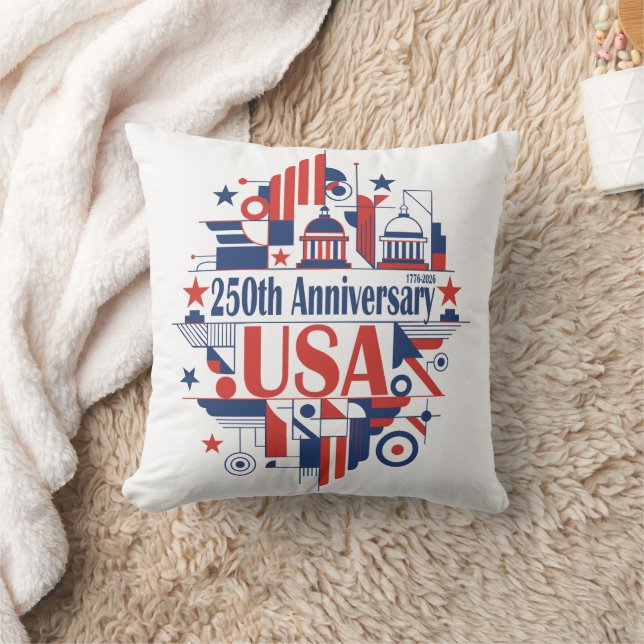 Coussin America’s 250th anniversary (Couverture)