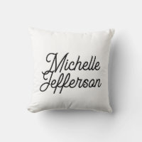 American Creative tendance noir calligraphie