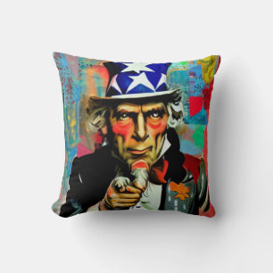 Coussin American Uncle Sam