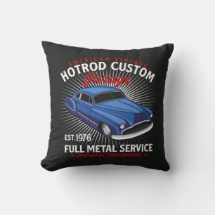 Coussin American Vintage HotRod Custom Garage Service comp