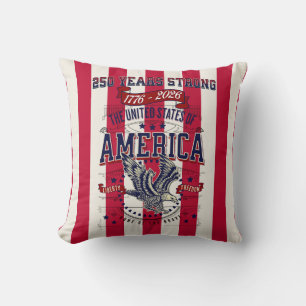 Coussin Amérique 250 Quatre Juillet États-Unis