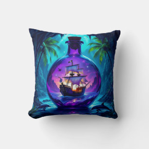 Coussin Amethyst Pirate's Dreamscape & Surfing Buddies