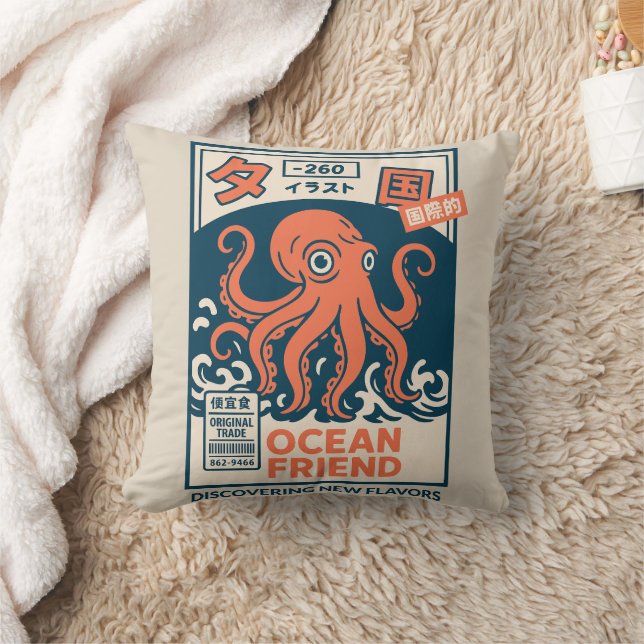 Coussin Ami de l'océan (Couverture)