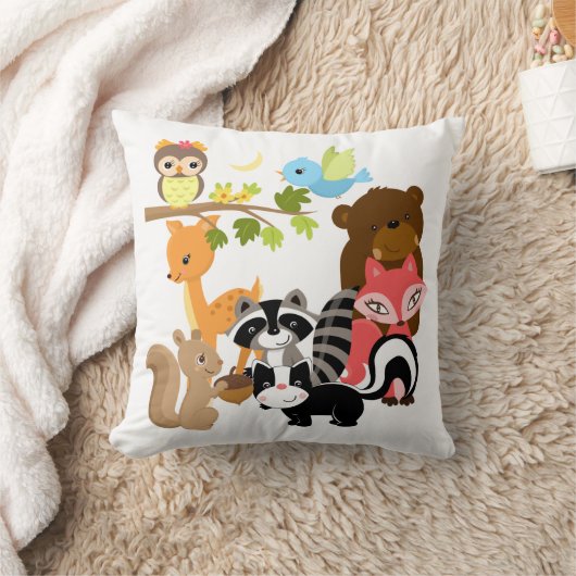 Coussin Amis de forêt (Couverture)