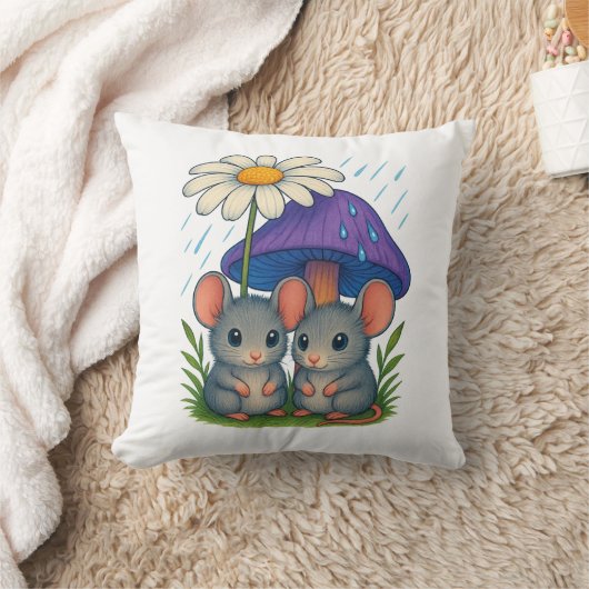 Coussin Amis de la souris sur le terrain (Couverture)