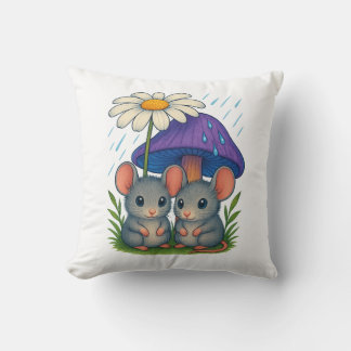 Coussin Amis de la souris sur le terrain