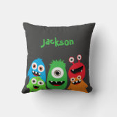 Coussin Amis de monstre (Verso)