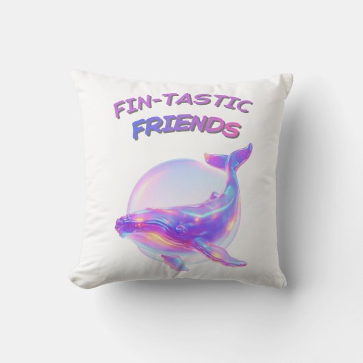 Coussin Amis Fin‑tastiques (Recto)