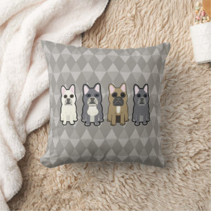 Coussin Amis Frenchie
