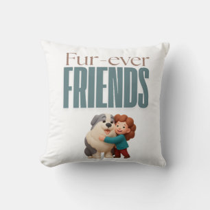 Coussin Amis pour toujours