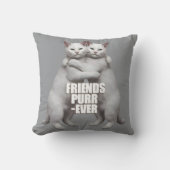 Coussin Amis Purr-Ever (Recto)