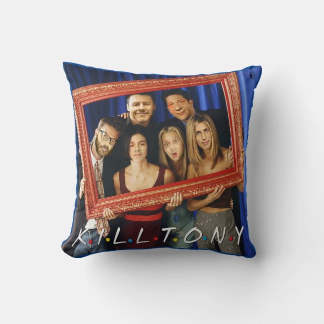 Coussin Amis - Tuez Tony - (Recto)