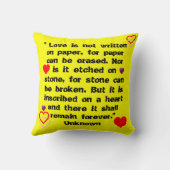 COUSSIN AMOUR (Verso)