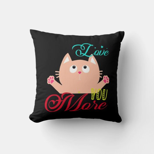 Coussin Amour à l'élégant style (Recto)