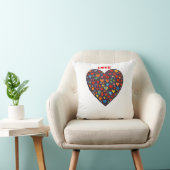 Coussin Amour - Anglais (Chaise)