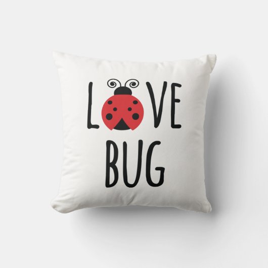 Coussin Amour Bug (Recto)