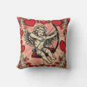 Coussin amour cupide vintage (Recto)