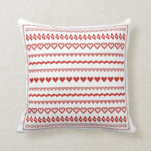 Coussin Amour de coeurs de coeurs de coeurs