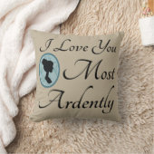 Coussin Amour de Jane Austen que vous vous reposez le plus (Couverture)