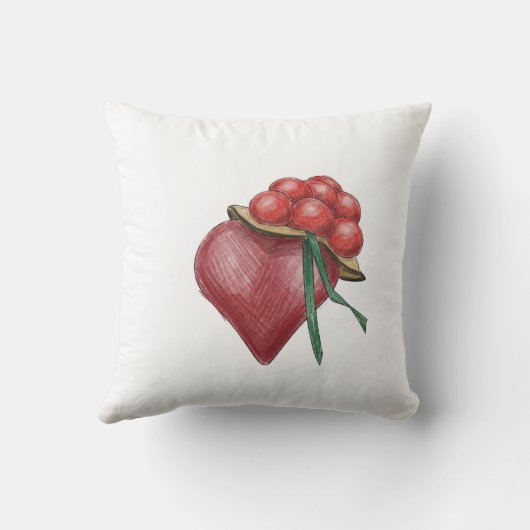 Coussin Amour de la Forêt-Noire (Verso)