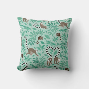 Coussin Amour de lémurien pour les feuilles de menthe