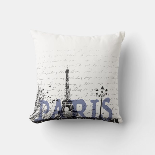 Coussin Amour de Paris (Recto)