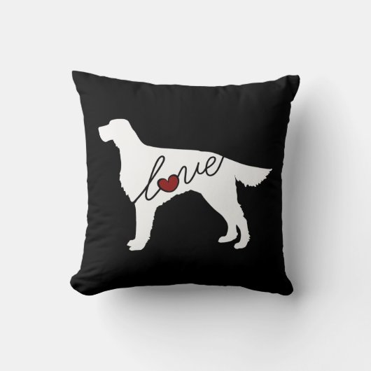 Coussin Amour de poseur irlandais (Recto)