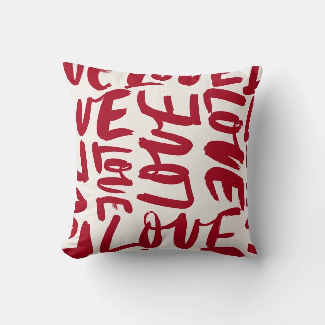 Coussin Amour de Sommer Hamilton (Recto)