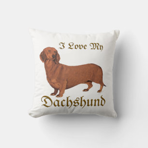 Coussin Amour de teckel