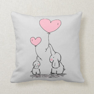 Coussin Amour d'éléphant