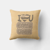 Coussin Amour Drôle Jeu Plus De 2 (Verso)