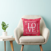 Coussin Amour et Coeurs (Chaise)