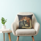 Coussin Amour et douleur (Le Vampire) (par Edvard Munch) (Chaise)