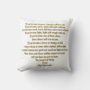 Coussin Amour et Esprit