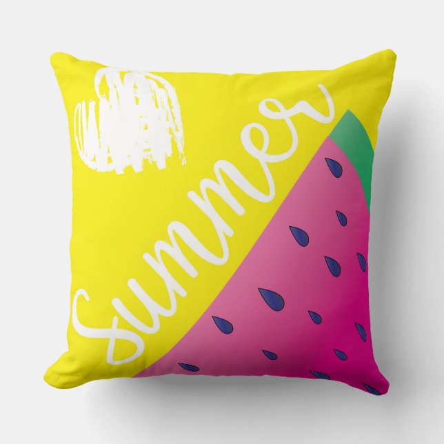 Coussin Amour Été Moderne tendance Design amusant (Recto)