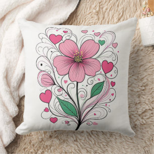 Coussin Amour florissant