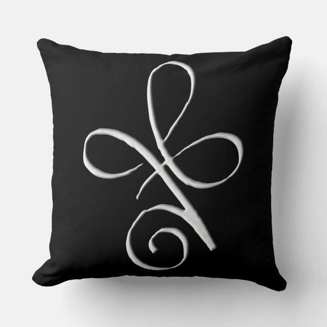 Coussin Amour inconditionnel d'argent (Recto)
