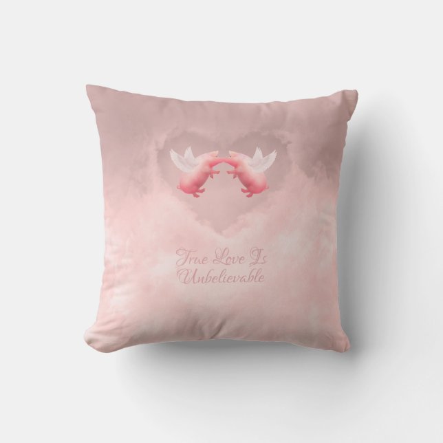 Coussin Amour incroyable Jeu d'oreiller (Recto)