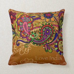 Coussin Amour Inde